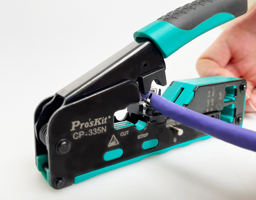 CAT.5/6/7多功能網路壓接鉗