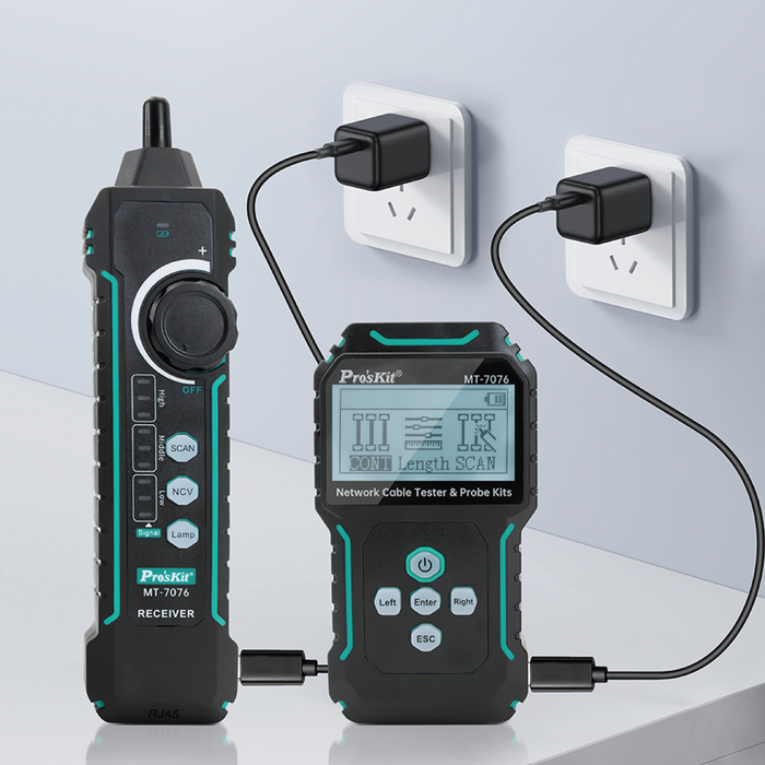 LCD抗干擾網路測試尋線儀